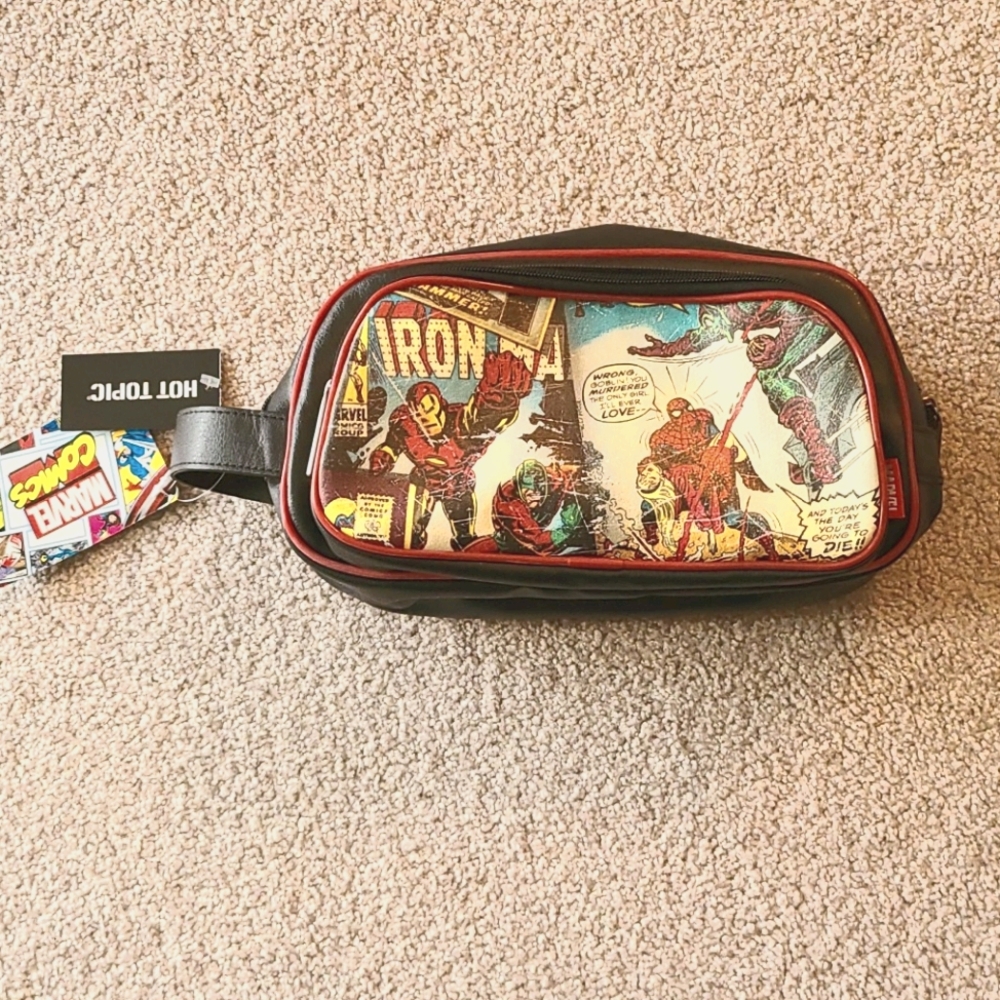 Marvel Comics Toiletry Bag Men's or Women's